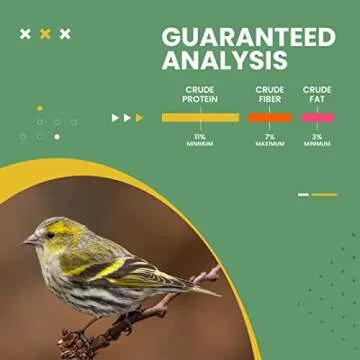 Bird Street Bistro Organic Hulled Millet Bird Seed - Bird Food - Millet for Birds and Canary, Finches, Small Wild Bird Food – Bird Feed with no Harmful substances, no fillers – White Millet Hulled