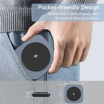 Upgraded 3 in 1 Wireless Charger for MagSafe