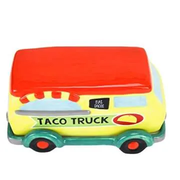Boston Warehouse Taco Truck Decorative Butter Dish