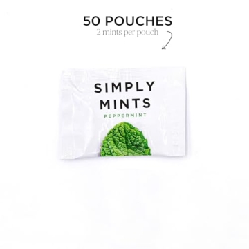 Buy Simply Gum Mints - 50 Individually Wrapped Mint Pouches