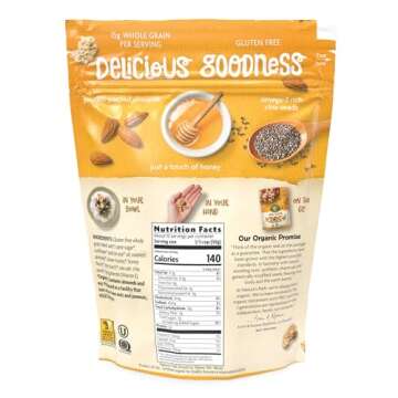 Nature's Path Honey Almond Granola, Gluten Free Delight