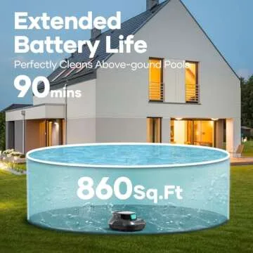 AIPER Cordless Automatic Pool Cleaner for Easy Maintenance