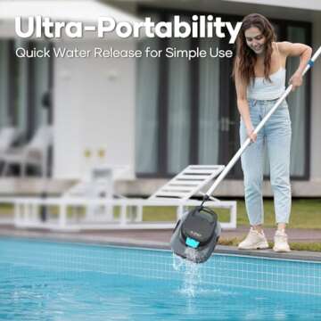 AIPER Cordless Automatic Pool Cleaner for Easy Maintenance