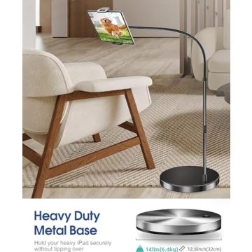 Elitehood Stable Height Adjustable iPad Stand for All Tablets