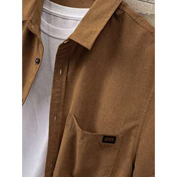 Stylish SheIn Casual Button Down Shirt for Men