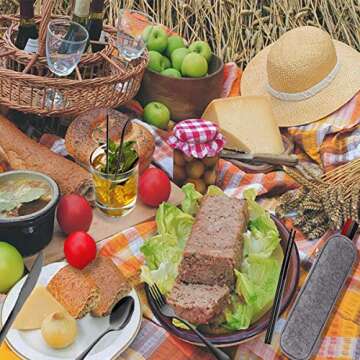 Black Travel flatware set with Case Stainless Steel silverware Tableware Set,Include Knife/Fork/Spoon/Straw (Portable black)