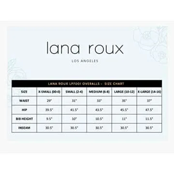 Lana Roux 90s Retro Dungaree Utility Denim Twill Jumpsuit Overalls (Medium Denim, Medium)