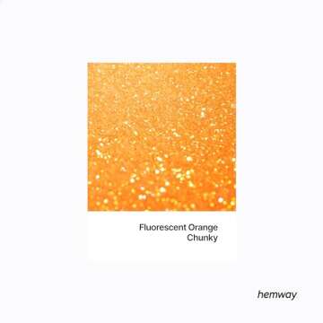 Hemway Premium Ultra Sparkle Glitter Multi Purpose Metallic Flake for Arts Crafts Nails Cosmetics Re...