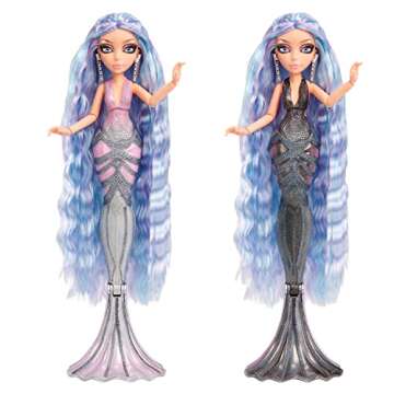 MERMAZE MERMAIDZ Color Change Orra Deluxe Fashion Doll with Wear and Share Hair Play,Multicolor,5808...