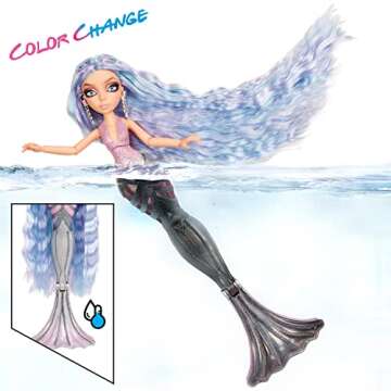 Discover Color Change Orra Deluxe Mermaid Doll