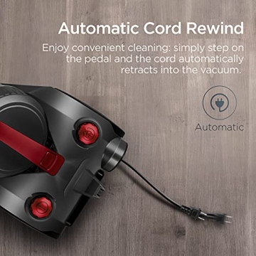 Eureka Bagless Canister Vacuum Cleaner for All Floors