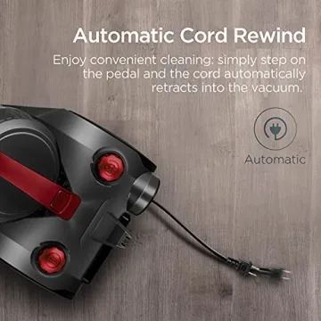 Eureka Bagless Canister Vacuum Cleaner for All Floors