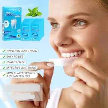 Waving Palms Teeth Whitening Strips for a Brighter Smile