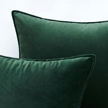 Luxurious MIULEE Velvet Pillow Covers Soft Durable 24x24