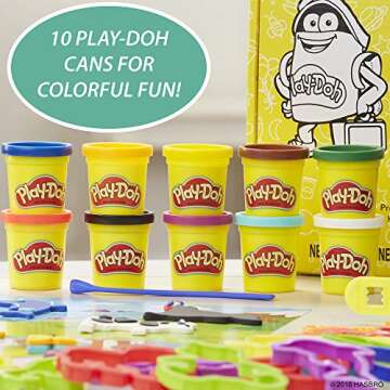 Play-Doh FUNdamentals Box Engaging Arts & Crafts Kit