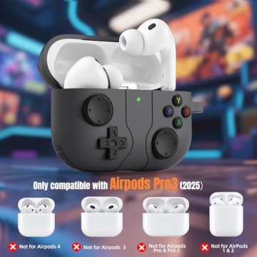 Getino Game Case for AirPods Pro 3 (2025) - Fun, Protective, and Stylish
