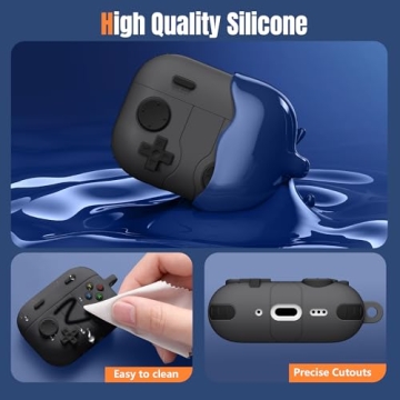 Getino Game Case for AirPods Pro 3 with Cleaner Kit