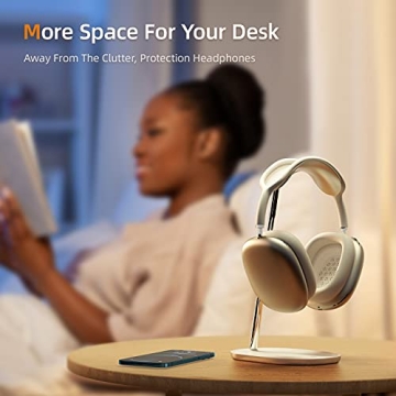 Elegant BENKS Headphone Stand with Silicone Pad - Universal Holder