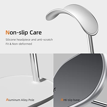 Elegant BENKS Headphone Stand with Silicone Pad - Universal Holder