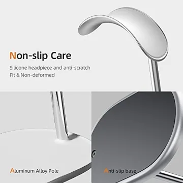 Elegant BENKS Headphone Stand with Silicone Pad - Universal Holder
