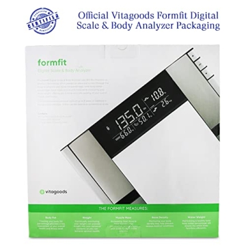 Vitagoods Digital Scale - Body Analyzer with Multi-User Profiles