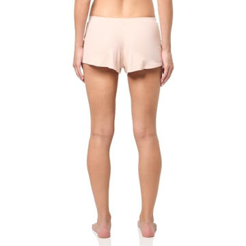 florence by mills Women's Sleepwear Cozy Ribbed Short, Soft Peach, L