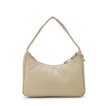 Prada Pre-Loved Beige Tessuto 2000 Hobo Mini Handbag