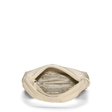 Prada Pre-Loved Beige Tessuto 2000 Hobo Mini Handbag