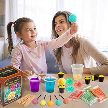 GobiDex Crystal Growing Kit for Kids Aged 6-12 - STEM Fun