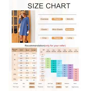 MOLERANI Womens Casual Loose Plain Dresses Soft Comfortable Loungewear Swing Dress(L, Dark Green)