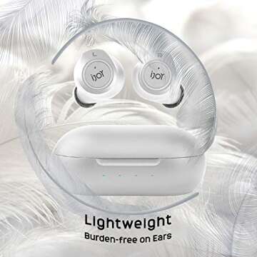 iJoy Premium Gravity TWS Earbuds Wireless Bluetooth 5.0 Compatible in-Ear Headset with Built-in Mic ...