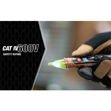 Southwire NCVT Voltage Tester - Dual Range 24-600V with Flashlight