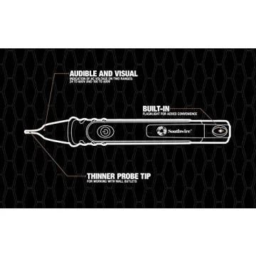 Southwire NCVT Voltage Tester - Dual Range 24-600V with Flashlight