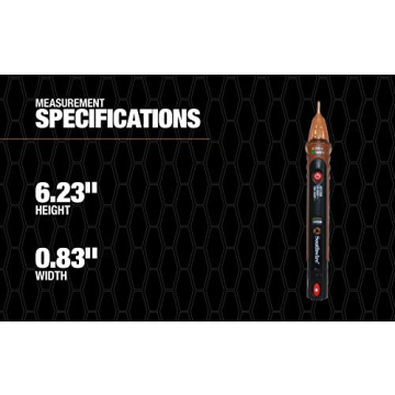 Southwire NCVT Voltage Tester - Dual Range 24-600V with Flashlight