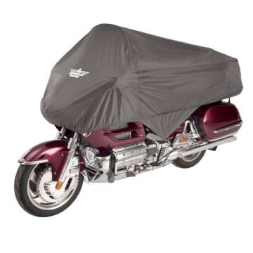 UltraGard 4-458G Charcoal Touring Motorcycle Half Cover
