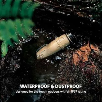 NESTOUT Rugged Power Bank, 10000mAh Outdoor Battery Charger, 20W USB-C Fast Charging PD, Waterproof IP67, Durable Shockproof, Battery Pack for iPhone Hiking Travel Camping (Gray Blue, 10000mAh)