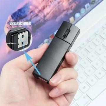 elec Space Wireless Mini Finger Mouse for Travel and Office