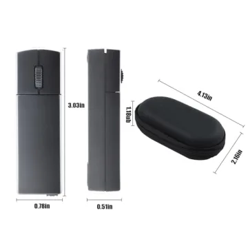 elec Space Wireless Mini Finger Mouse for Travel and Office