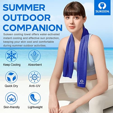 Sukeen Cooling Towels for Sports and Outdoor Activities
