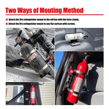 Goldfire Adjustable Quick Release Fire Extinguisher Mount Holder