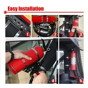 Goldfire Adjustable Quick Release Fire Extinguisher Mount Holder