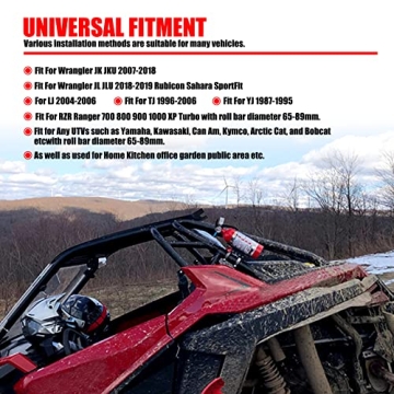 Goldfire Adjustable Quick Release Fire Extinguisher Mount Holder