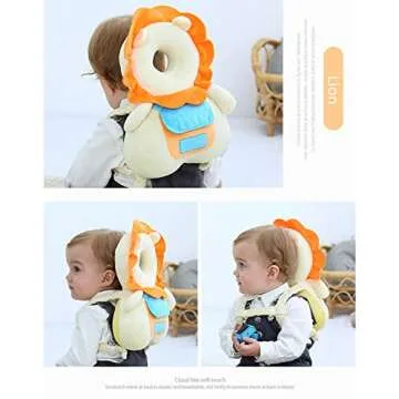 Baby Toddler Talking Head Safety Protector Backpack
