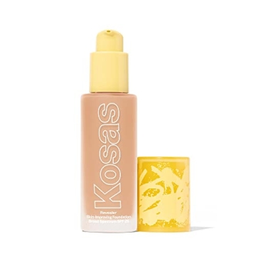 Kosas Revealer Skin-Improving Foundation with SPF 25 - Lightweight, Natural Finish, Clean Beauty