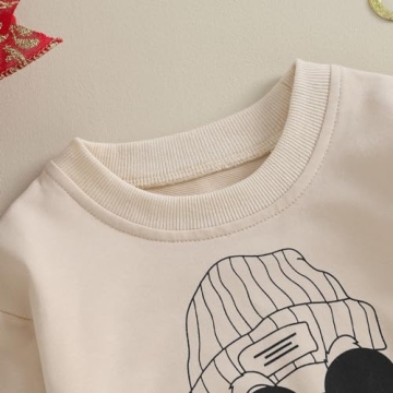 FIOMVA Infant Christmas Santa Bubble Romper - Cute Outfit