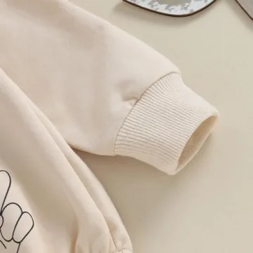 FIOMVA Infant Christmas Santa Bubble Romper - Cute Outfit