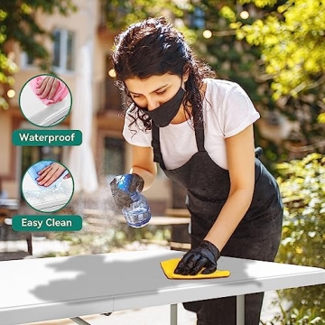 YITAHOME 6ft Heavy-Duty Folding Table for Outdoor Use