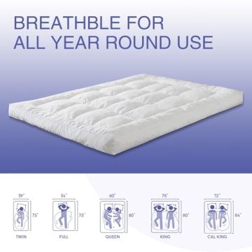 WhatsBedding 4 Inch Memory Foam Mattress Topper Queen Size, Breathable Fluffy Shredded Memory Foam Filled Pillow Top, 4 Anchor Elastic Bands, 80x60x4 Inch