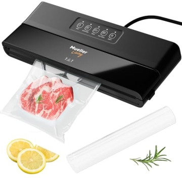 Mueller Living Vacuum Sealer Machine - A Comprehensive Kitchen Companion for Food Preservation