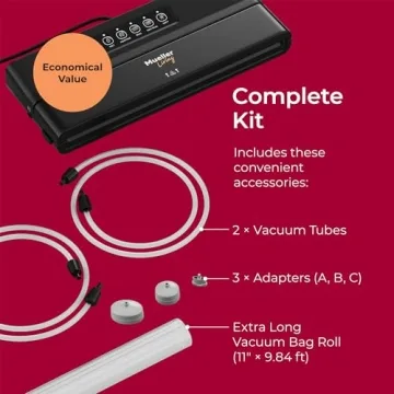 Mueller Living Vacuum Sealer - Compact & Powerful Preserver